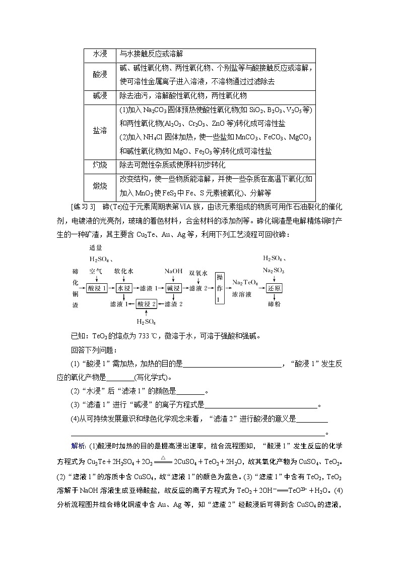 2020届二轮复习 考前增分秘笈四 高考非选择题答题策略 学案（全国通用）02