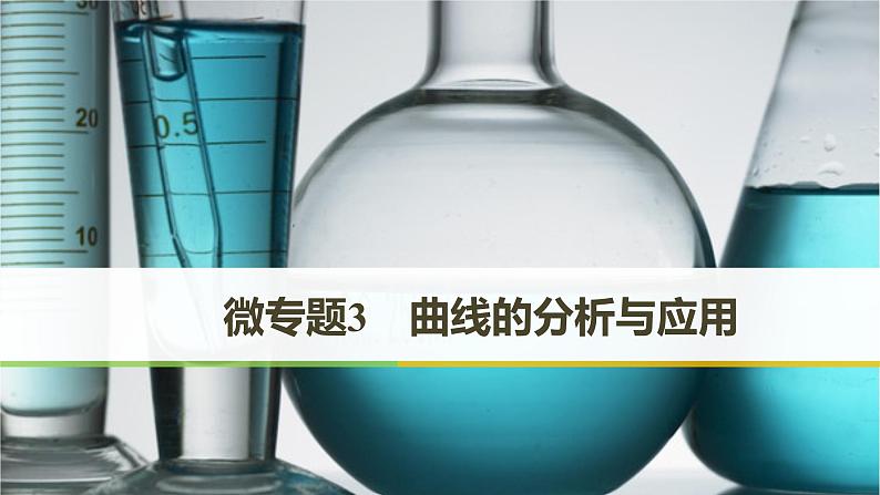 2019届高考化学二轮复习微专题3曲线的分析与应用课件（29张）01