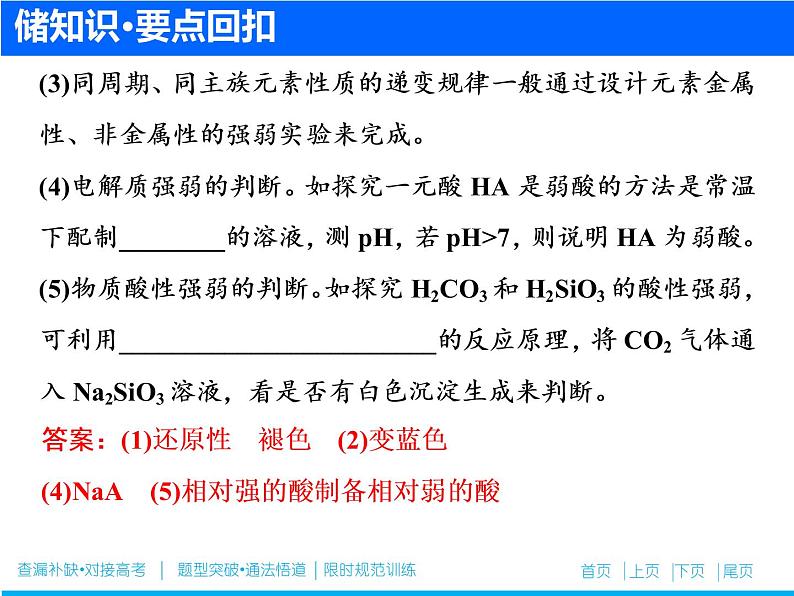 2019届高考化学二轮复习专题十八实验方案设计与评价课件（114张）05