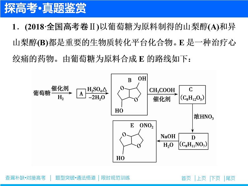 2019届高考化学二轮复习专题十九　有机化合物的结构与性质(选考)课件（87张）02