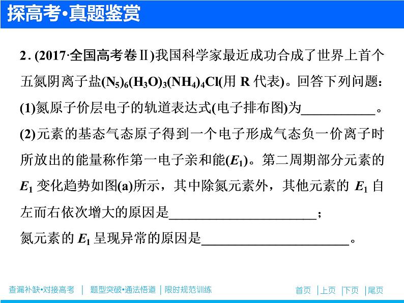 2019届高考化学二轮复习专题十六专题二十一　物质结构与性质(选考)课件（95张）07