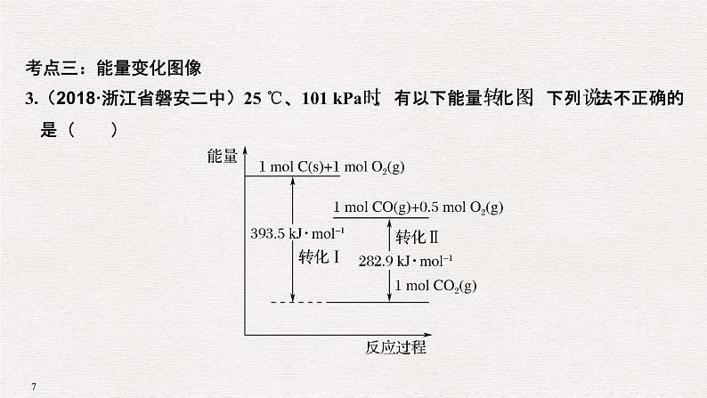 2019届高考化学二轮复习专题五化学反应中的热效应课件（48张PPT）07