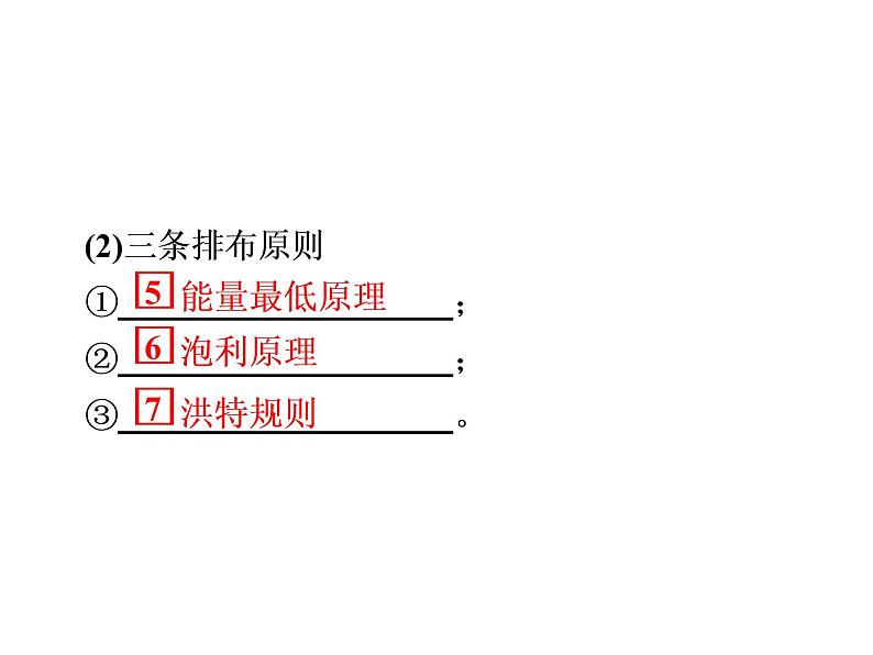 2019年高考化学二轮复习物质结构与性质课件(共119张PPT)05