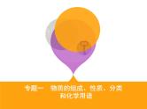 2019届二轮复习 物质的组成、性质、分类和化学用语 课件（63张）（全国通用）