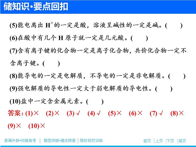 2019届二轮复习 物质的组成、分类及变化 课件（24张）（全国通用）05