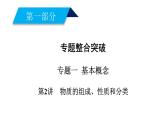 2019届二轮复习 物质的组成、性质和分类 课件（50张）（全国通用）