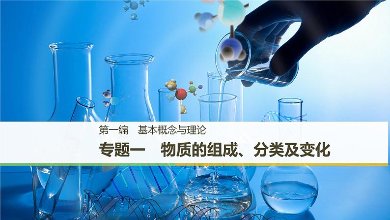 2019届二轮复习 专题一 物质的组成、分类及变化 课件（59张）（浙江专用）01