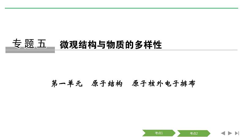 2019届二轮复习 原子结构 原子核外电子排布 课件（39张）（浙江专用）01