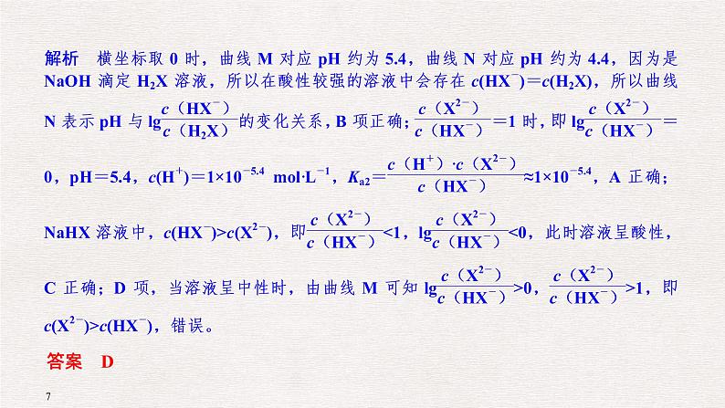 2019届二轮复习 电解质溶液中微粒变化 课件（63张）（全国通用）07