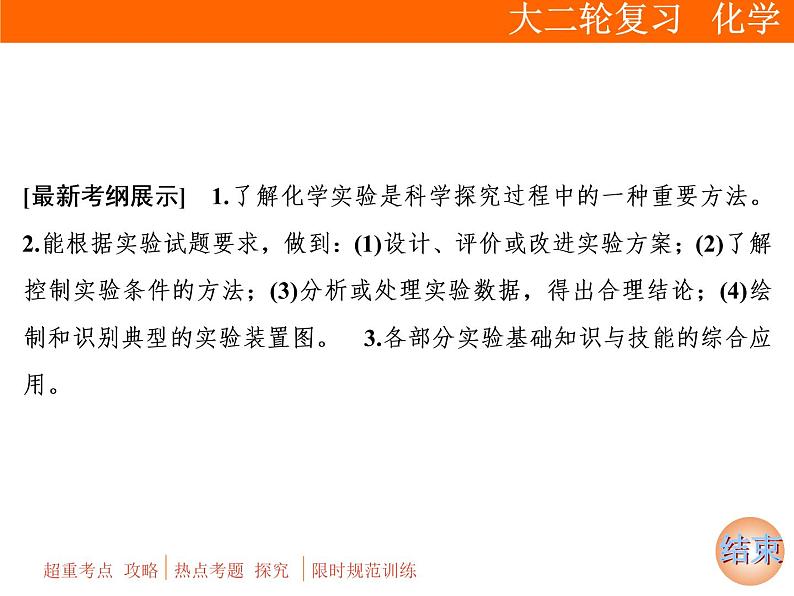 2019届二轮复习 化学实验方案的设计 课件（83张）（全国通用）02