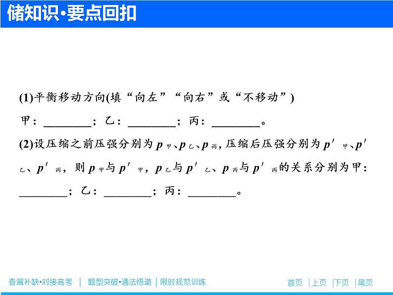 2019届二轮复习 化学学平衡 课件（82张）（全国通用）06