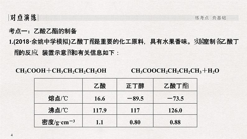 2019高考化学高分突破二轮复习专题二十三物质的制备与合成、定量分析课件（52张PPT）04