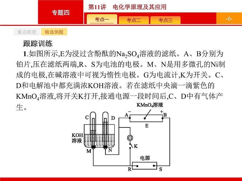 2019届二轮复习 11 电化学原理及其应用 课件（29张）（浙江专用）06