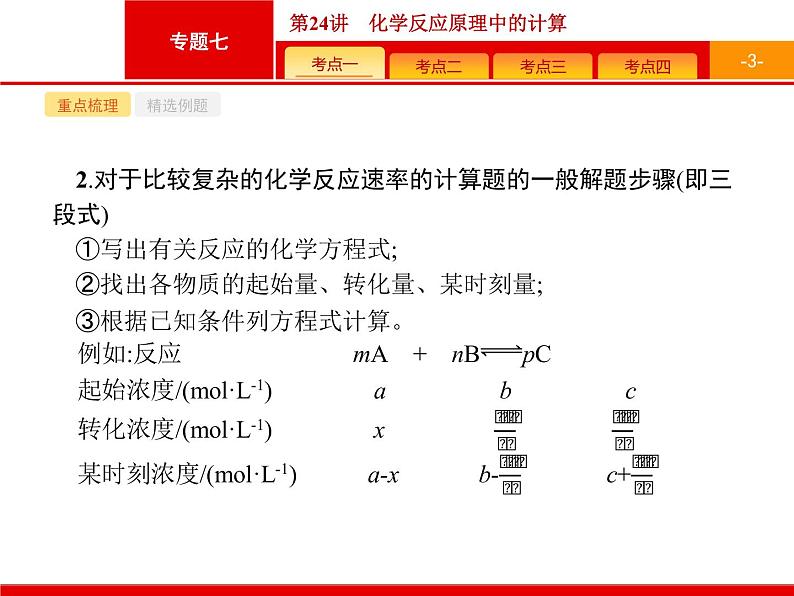 2019届二轮复习 24 化学反应原理中的计算 课件（30张）（浙江专用）03