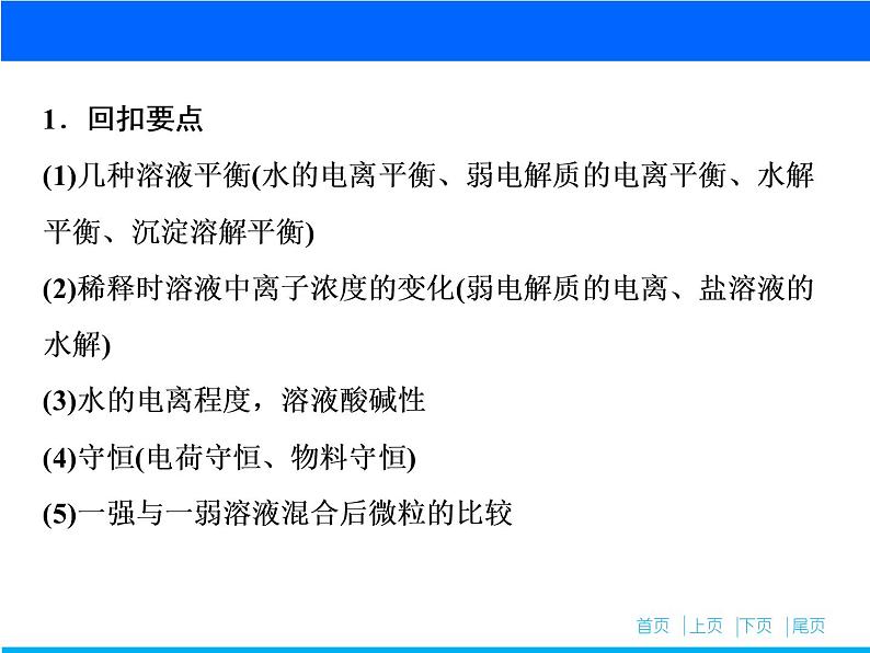 2019届二轮复习 电解质溶液 课件（10张）（全国通用）第2页