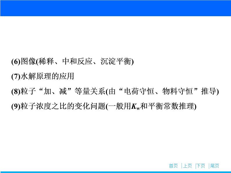 2019届二轮复习 电解质溶液 课件（10张）（全国通用）第3页