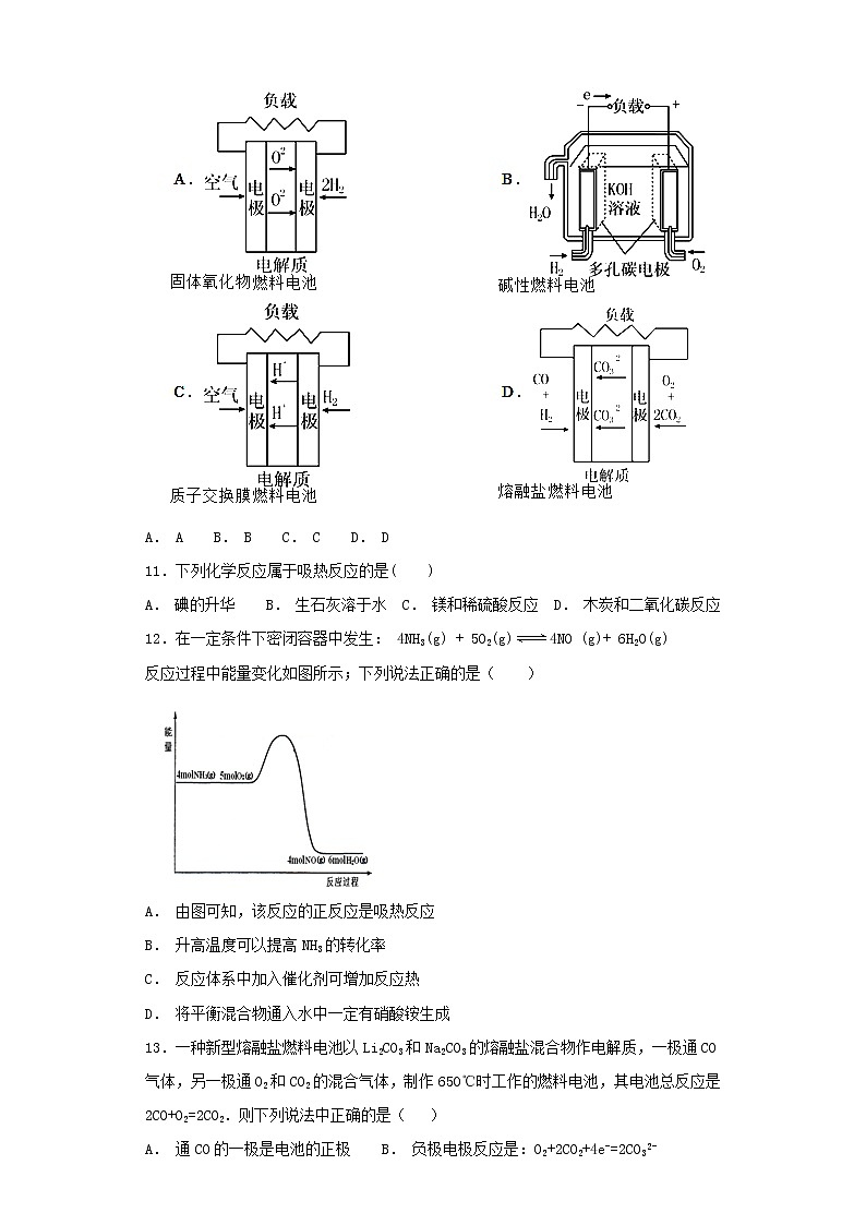 2019届高考化学二轮复习 化学反应与能量作业 练习03