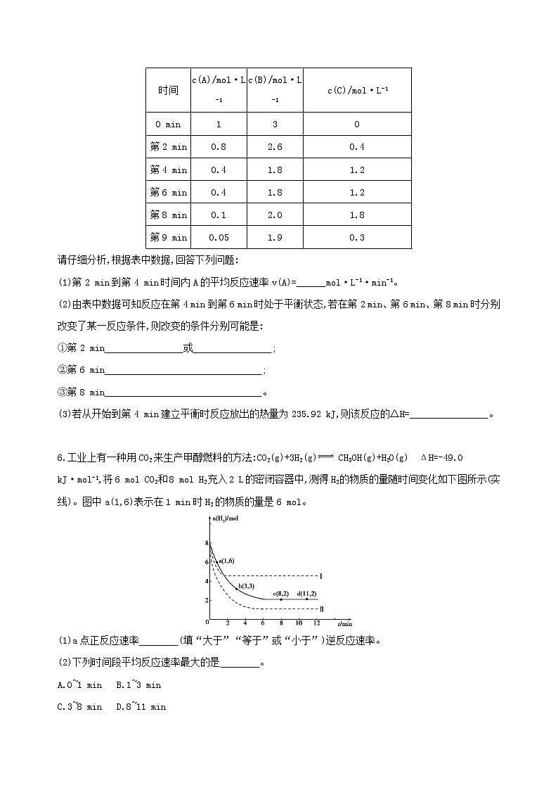 2019届二轮复习 化学反应速率 作业（全国通用） 练习02
