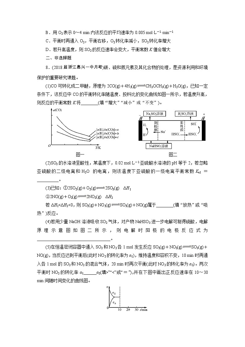 2019届二轮复习 化学平衡 化学平衡常数 作业（全国通用） 练习03