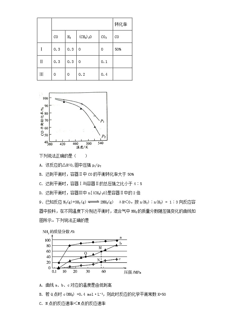 2019届二轮复习 化学平衡 作业（全国通用） (2) 练习03