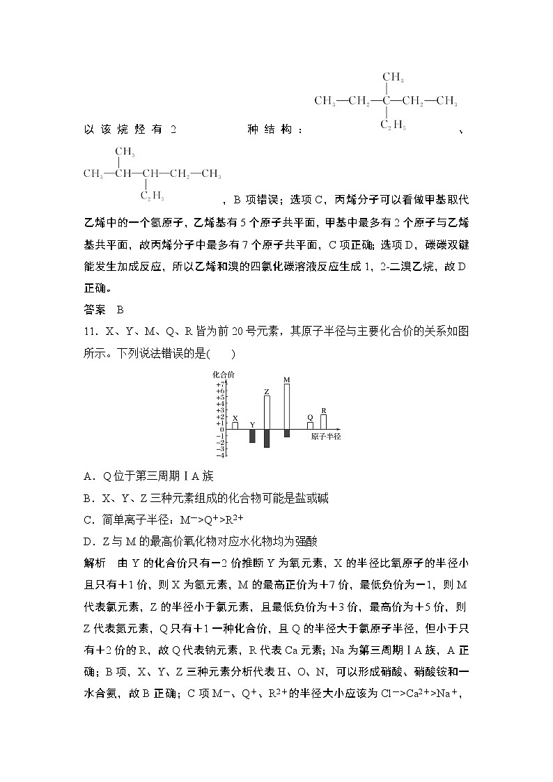 2019届二轮复习 “7＋5”小卷练(二) 作业（全国通用）第3页