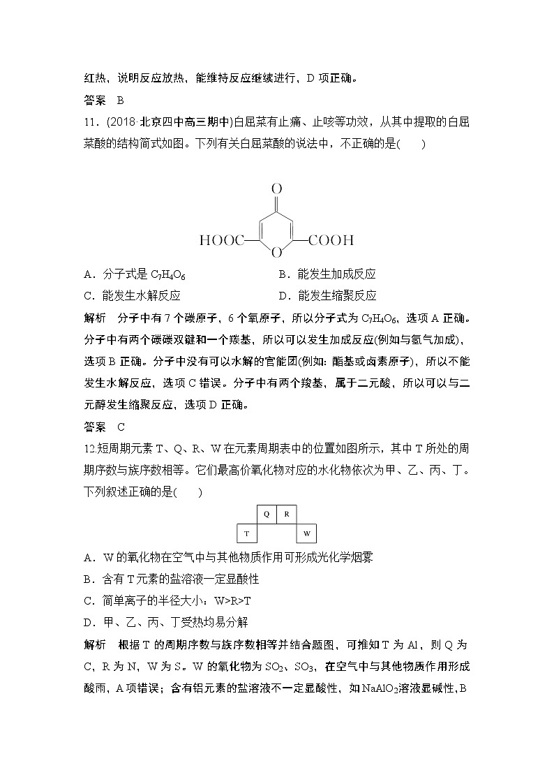 2019届二轮复习 “7＋5”小卷练(六) 作业（全国通用）第3页
