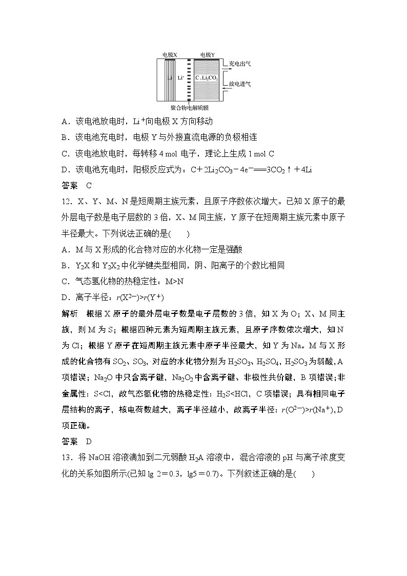 2019届二轮复习 “7＋5”小卷练(一) 作业（全国通用）第3页