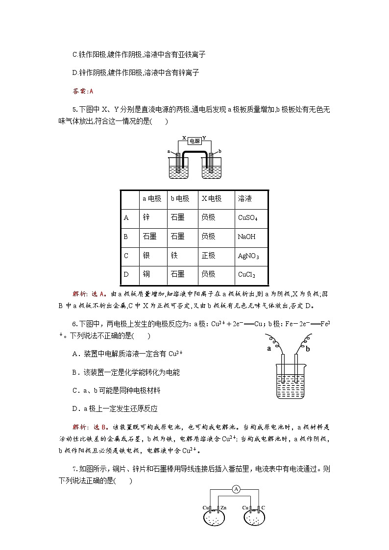 2019届二轮复习 电解池 作业（全国通用）第2页