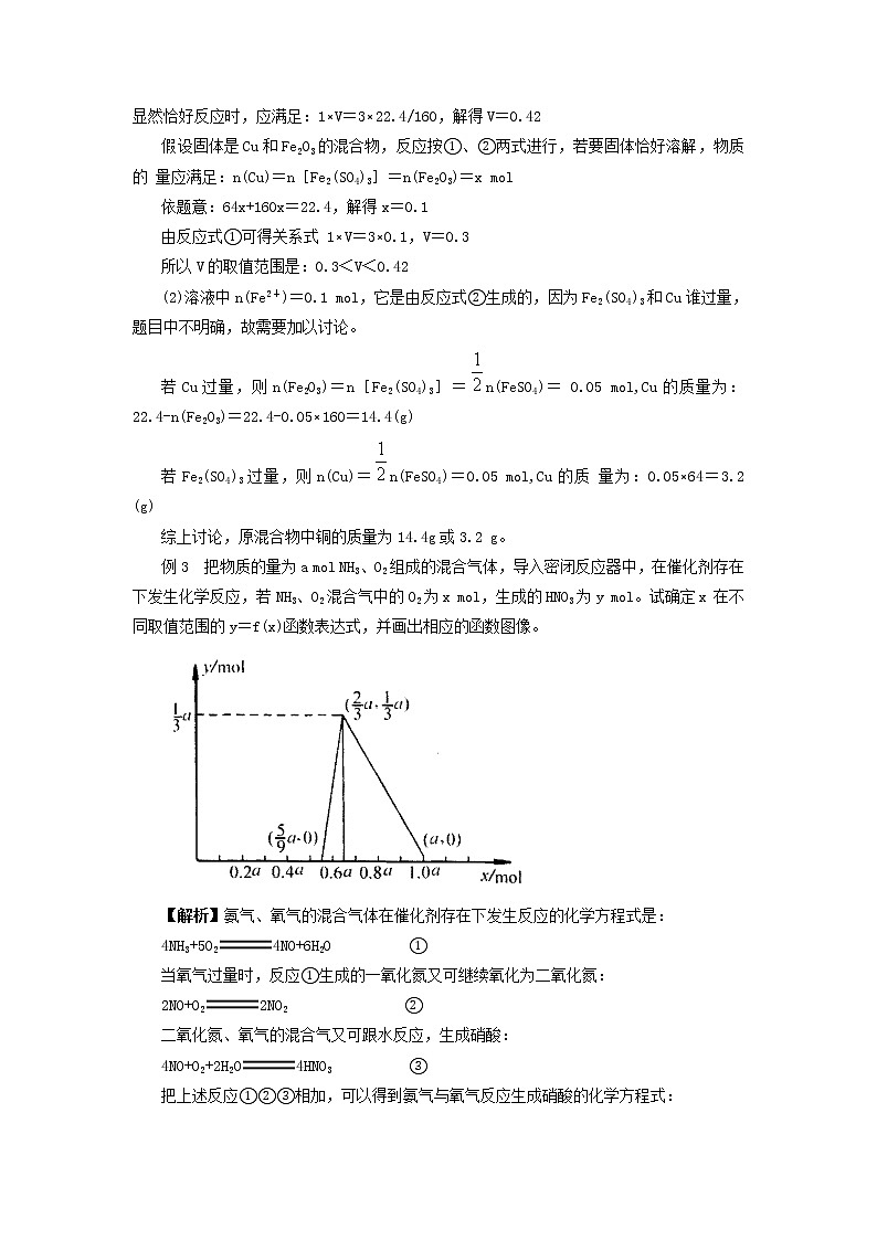 2019届高考化学二轮复习化学计算学案02