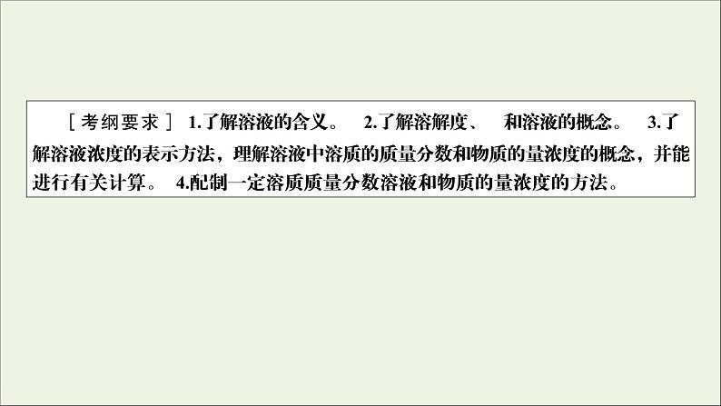 全国版2021高考化学一轮复习第2讲物质的量浓度及其溶液的配制课件02