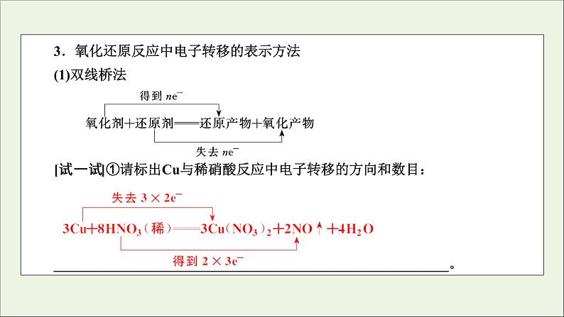 全国版2021高考化学一轮复习第5讲氧化还原反应的基本概念和规律课件08