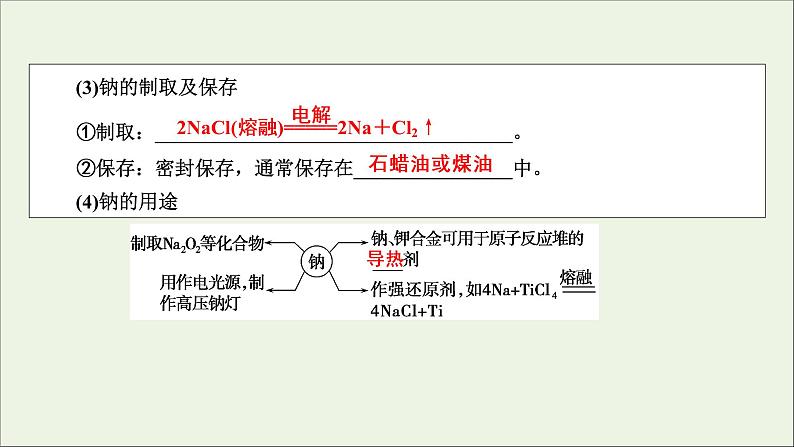 全国版2021高考化学一轮复习第7讲钠及其重要化合物课件08