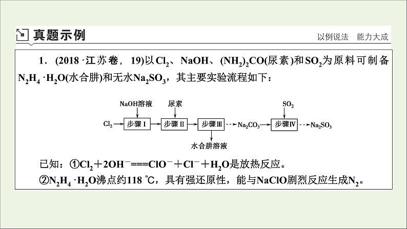 全国版2021高考化学一轮复习题型突破11化学实验方案的设计评价及探究实验课件08