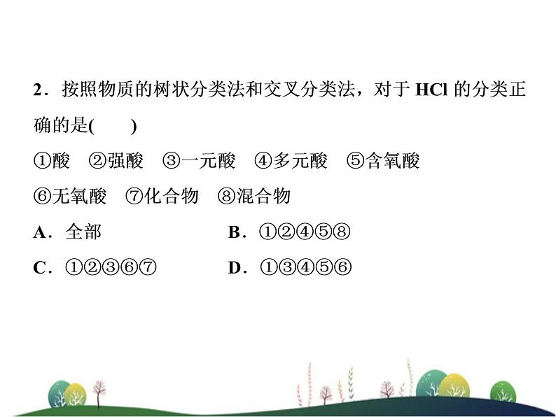 （新）人教版化学必修第一册：第一章 物质及其变化 章末整合提升课件06