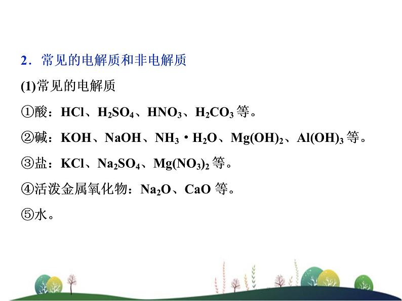 （新）人教版化学必修第一册课件：1.2 第1课时 电解质的电离04