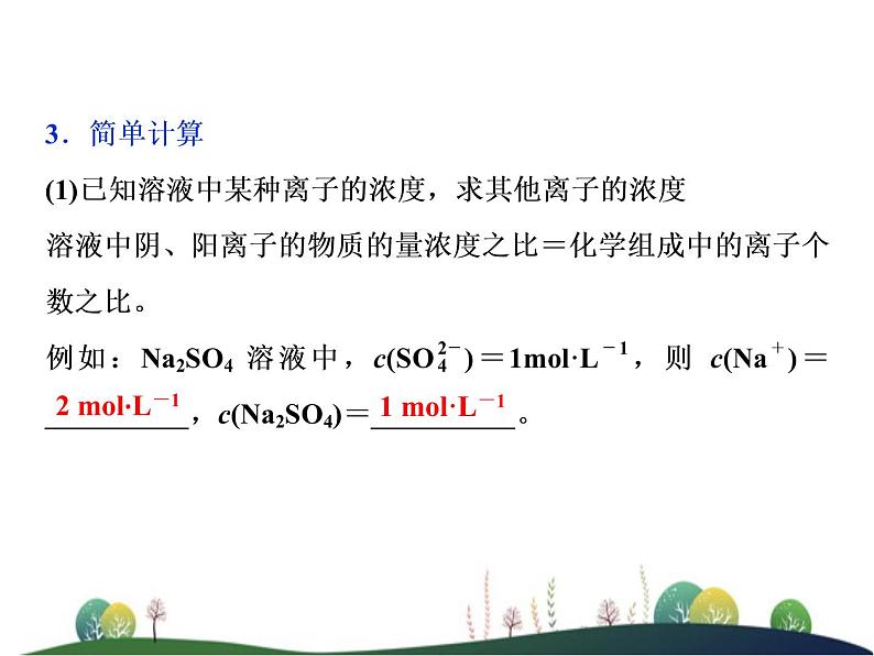 （新）人教版化学必修第一册课件：2.3 第3课时 物质的量浓度05