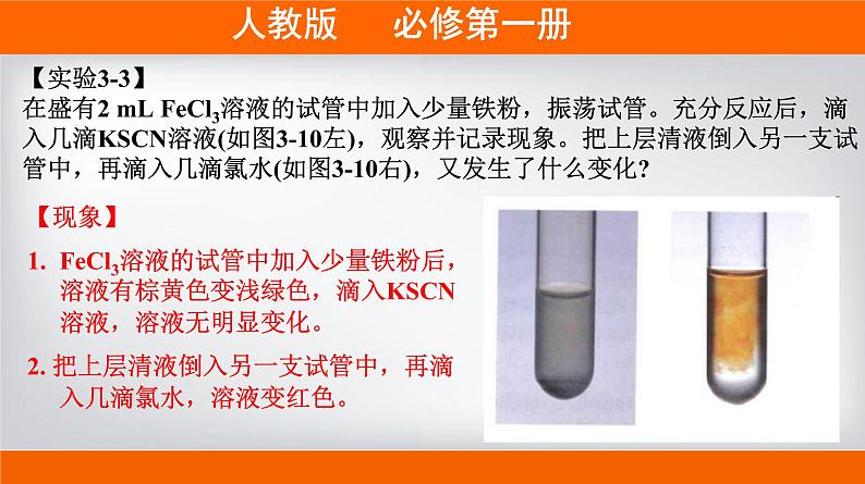 高一上学期必修第一册（人教版2019）专题3.1.3 铁盐和亚铁盐08