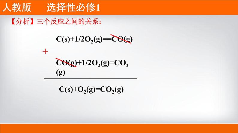 人教版2019 高二上学期选择性必修1 专题1.2.1 盖斯定律与反应热的计算06