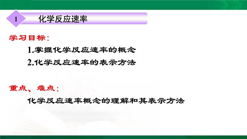 人教版高中化学 高二上学期选修四  2.1 化学反应速率 课件02