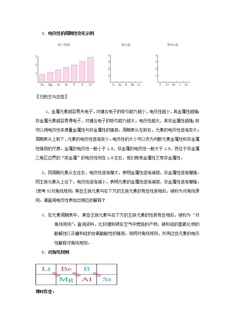 2018-2019学年高中化学人教版选修3教案：1.2原子结构与元素的性质（第3课时）02