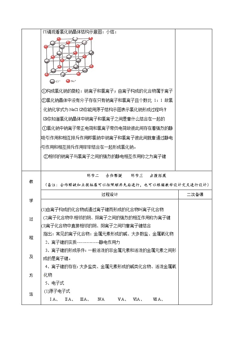 1.2.1 离子键（教案，必修2）02