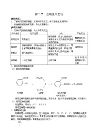 高中化学人教版 (新课标)选修1 化学与生活第二节 正确使用药物教案设计