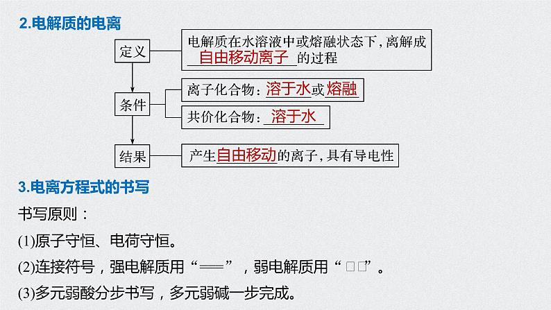 2021高考化学一轮复习 第二章 2021高考化学一轮复习 第6讲 离子反应 课件07