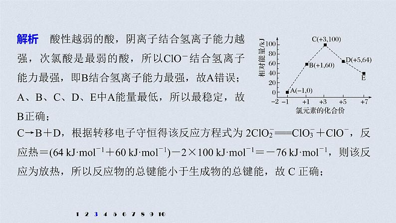 2021高考化学一轮复习 第六章 专项提能特训11 化学反应过程与能量变化 练习课件07