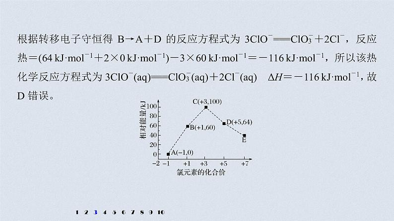 2021高考化学一轮复习 第六章 专项提能特训11 化学反应过程与能量变化 练习课件08