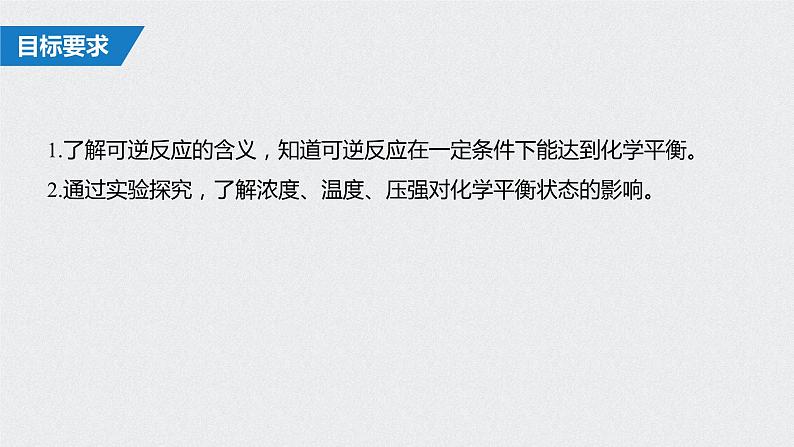 2021高考化学一轮复习 第七章 2021高考化学一轮复习 第25讲 化学平衡状态 课件02