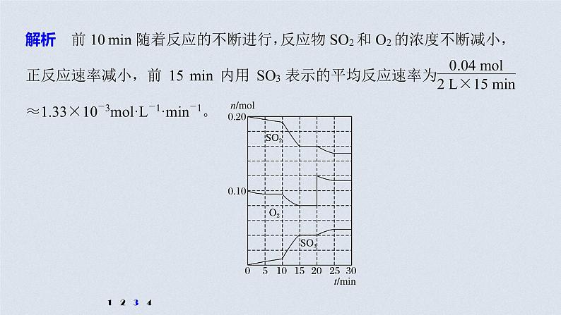 2021高考化学一轮复习 第七章 专项提能特训14 速率图像与实验探究 练习课件06