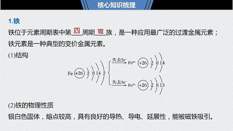 2021高考化学一轮复习 第三章 2021高考化学一轮复习 第11讲 铁及其重要化合物 课件05