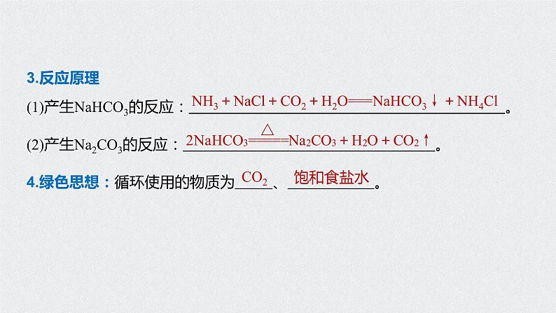 2021高考化学一轮复习 第三章 知识拓展专题 侯德榜制碱法03