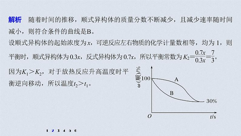 2021高考化学一轮复习 第七章 专项提能特训16 速率常数与化学平衡常数综合分析 练习课件08